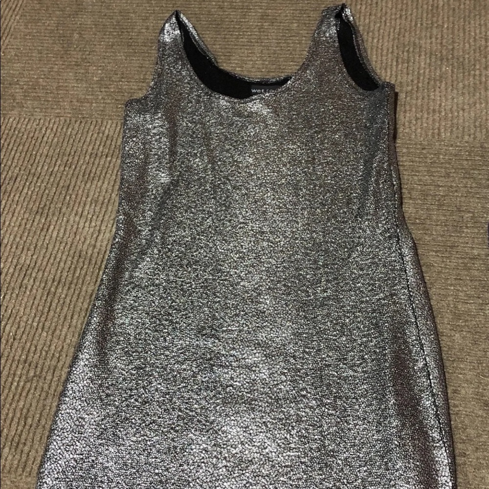 Wet Seal sliver mini dress